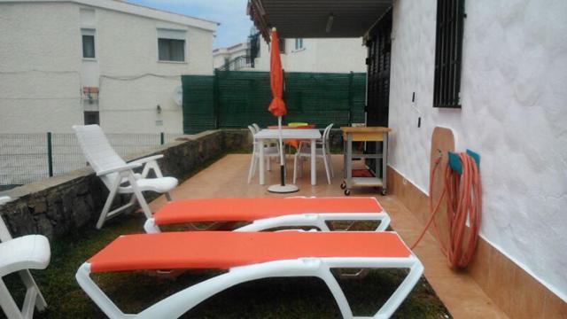 פלאייה דה לאס אמריקס La Mayor Bungamerica Au Bord De L'Ocean Residentiel מראה חיצוני תמונה